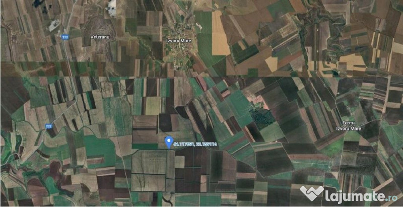 Teren extravilna Cota parte 1/16, CObadin, ID: R2782865 