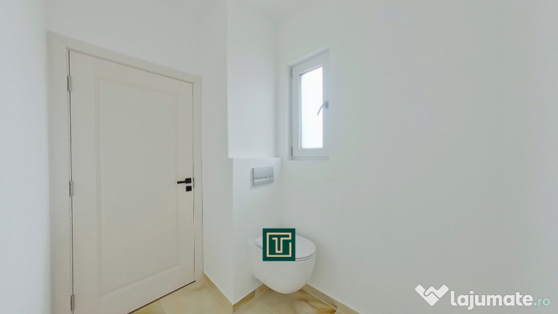 Duplex nou cu 4 camere eficient energetic in stil minimalist in Gai 