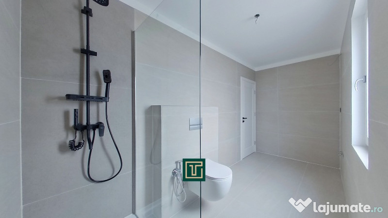 Duplex nou cu 4 camere eficient energetic in stil minimalist in Gai 