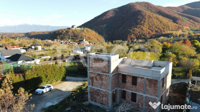 Vila premium Cisnadioara – panorama, piscina infinity, ter