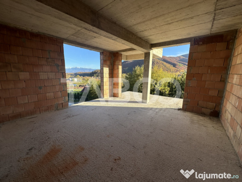 Vila premium Cisnadioara – panorama, piscina infinity, ter