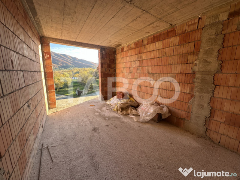 Vila premium Cisnadioara – panorama, piscina infinity, ter