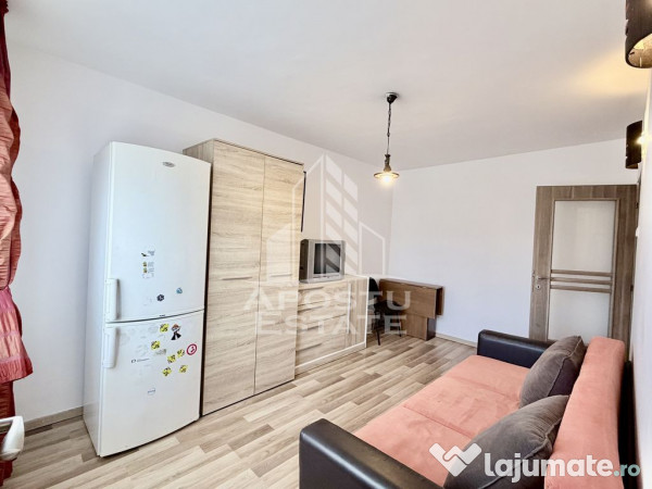 Garsoniera cu bucatarie inchisa gaz Calea Aradului 