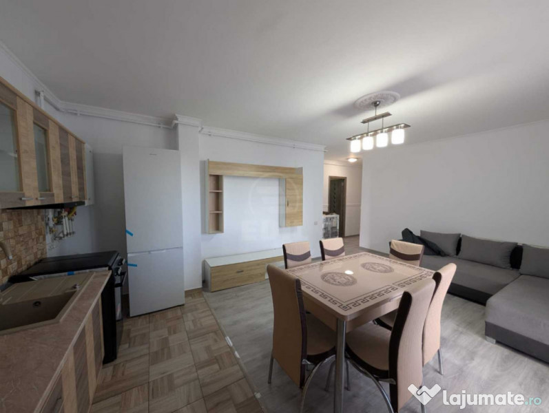 Apartament cu 3 camere,mobilat si utilat,zona Terra