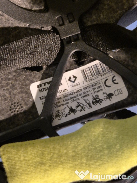 Casca protectie ciclism adulti B'Twin 500 