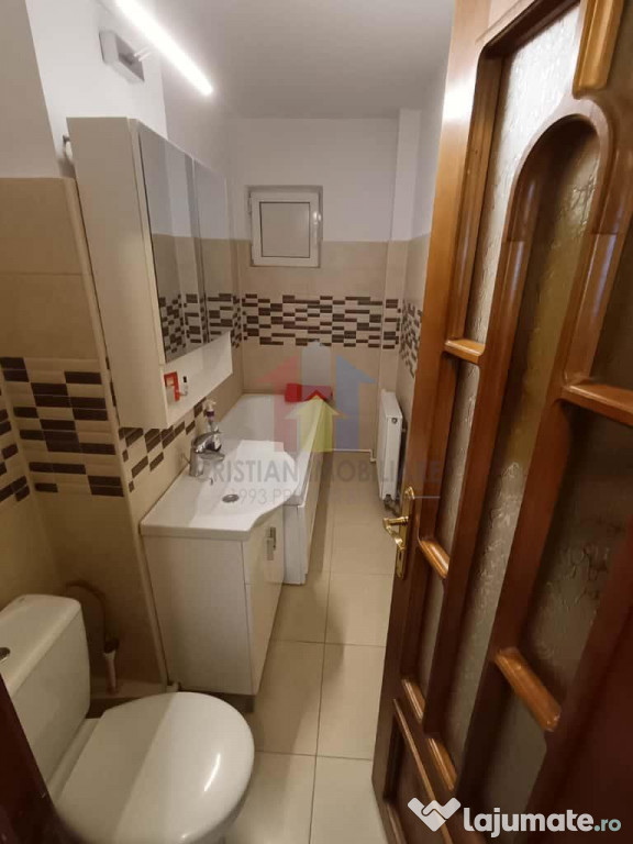 3 camere, parter cu balcon 14 m, Semimobilat, Garii