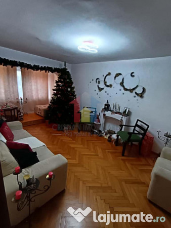 3 camere, parter cu balcon 14 m, Semimobilat, Garii