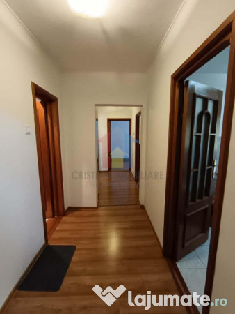 3 camere, parter cu balcon 14 m, Semimobilat, Garii