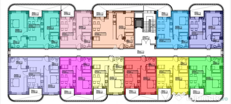 Apartament nou / doua camere / Lupului + parcare