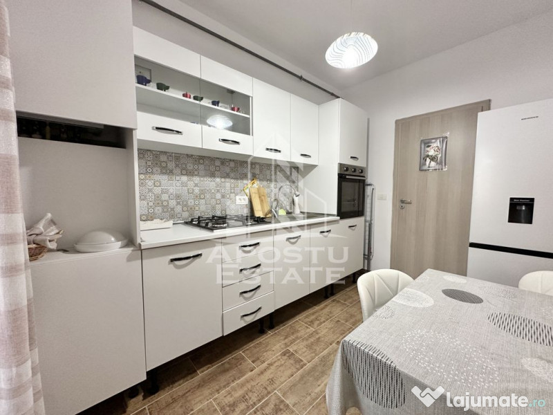Apartament cu o camera mobilat, la etaj intermediar in Gi...
