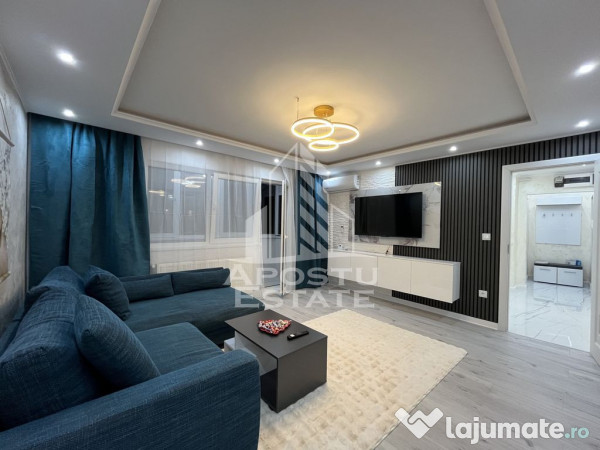 Apartament cu 3 camere, etajul 2, centrala proprie, renov... 