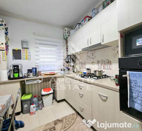 Apartament cu 3 camere, centrala proprie, Sag