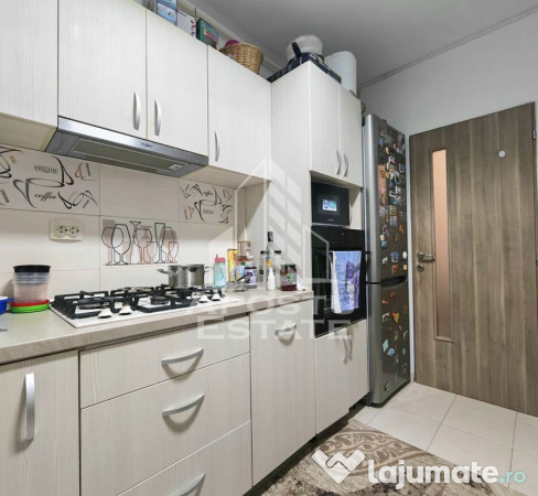 Apartament cu 3 camere, centrala proprie, Sag