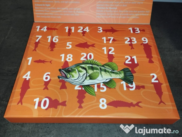 Calendar de Crăciun pentru Pescari – 24 de Surprize 