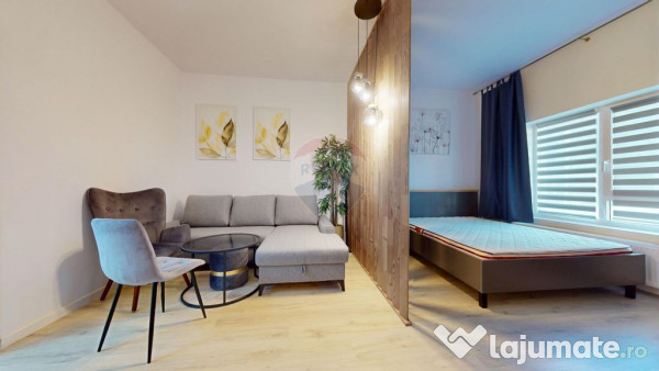 Garsonieră decomandată 42 mp utili, bloc nou - Noua Res... 