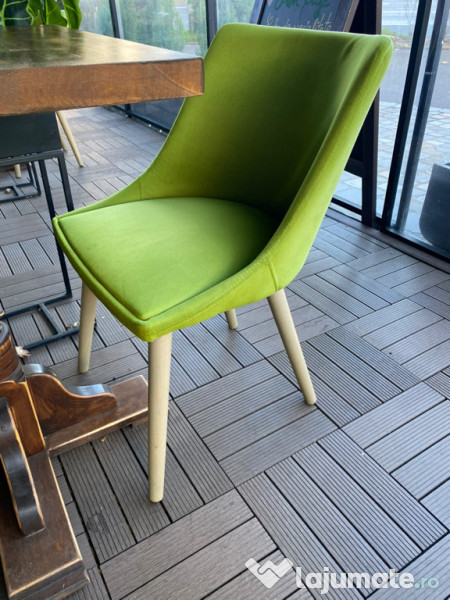 Scaun verde fistic 