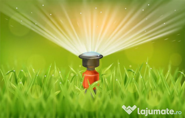 Amenajare si sisteme aspersie spatii verzi