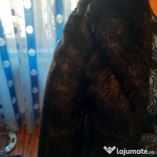 Haină de blană, artificială 