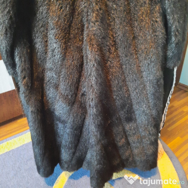 Haină de blană, artificială 