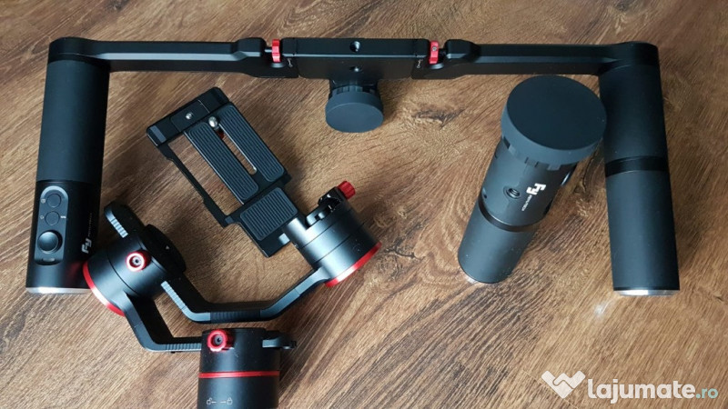 Feiyu Tech A2000 Gimbal Dual Grip - stabilizare pe 3 axe pentru DSLR 