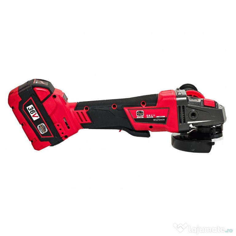 Polizor unghiular & Masina de insurubat cu impact, 36V, Model nou