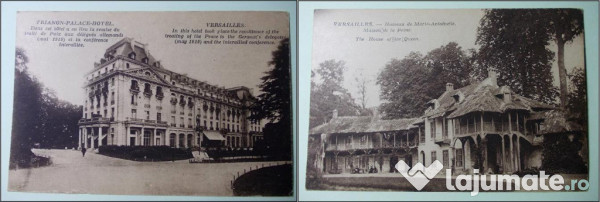 8 Cărți poștale VERSAILLES, prima parte sec XX 