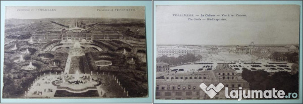 8 Cărți poștale VERSAILLES, prima parte sec XX 