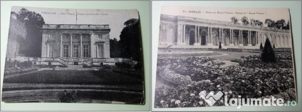 8 Cărți poștale VERSAILLES, prima parte sec XX 