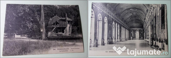 8 Cărți poștale VERSAILLES, prima parte sec XX 
