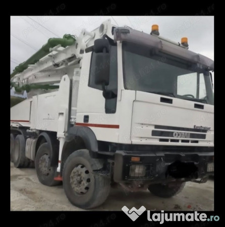Pompă de beton Iveco eurotrakker