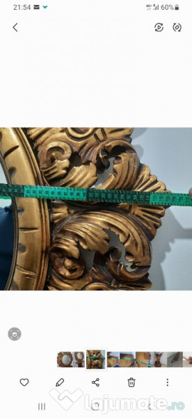 Consolă ornamentala cu oglindă