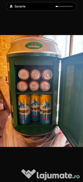 Frigider unicat in forma de doza HEINEKEN 