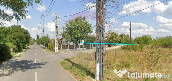 Teren intravilan, 9195 mp, dubla deschidere,Vladiceasca/S...