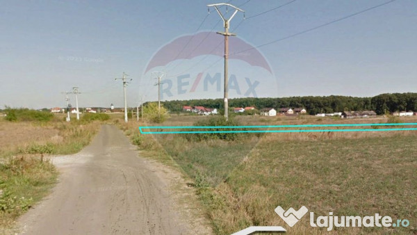 Teren intravilan, 9195 mp, dubla deschidere,Vladiceasca/S...