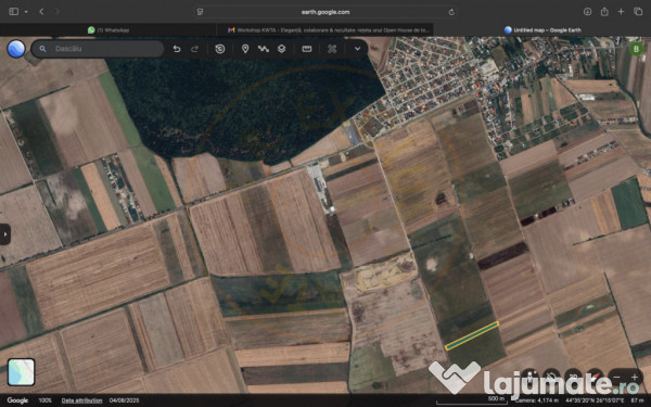 Teren in comuna Dascălu