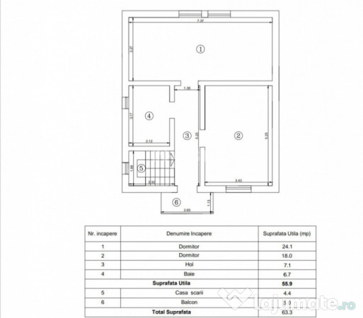 Casă Single 4C Valea Lupului-Iași 