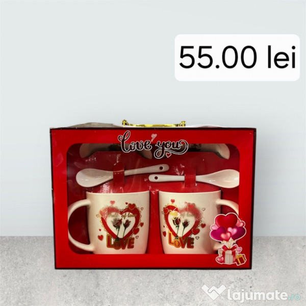 Cana ceramica pentru cuplu 