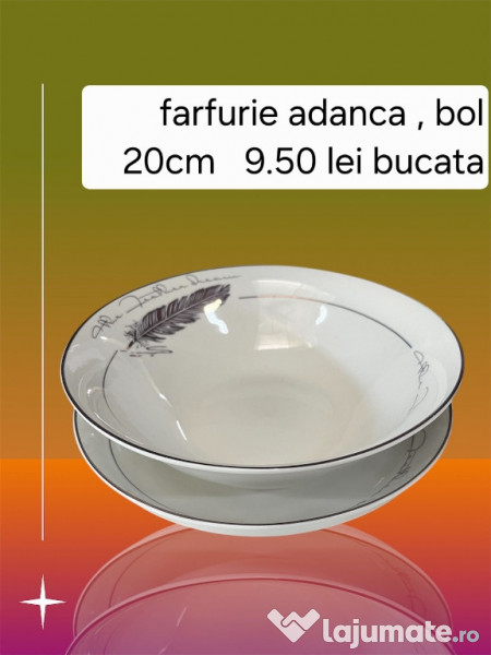 Farfurii, boluri, platouri 