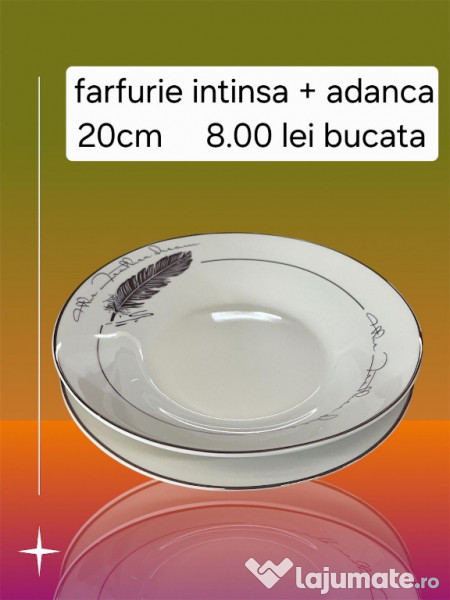 Farfurii, boluri, platouri 