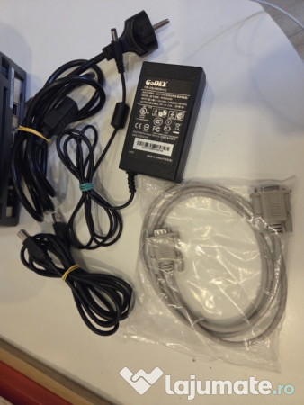 Imprimantă etichete Godex G500 + suport role + accesorii 