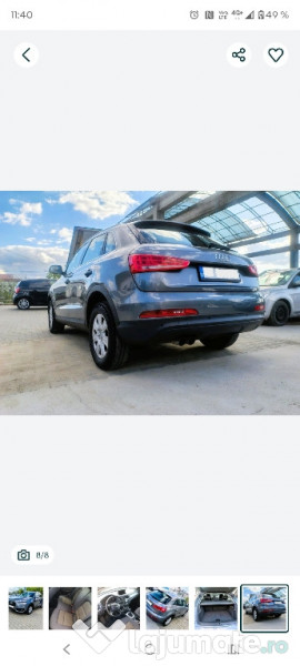 Audi Q3 Diesel 2000 TDI Unic Proprietar