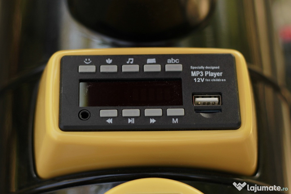 Trenulet electric cu 2 vagone pt. 4 copii SX1919 4x 45W 12V 14ah RED