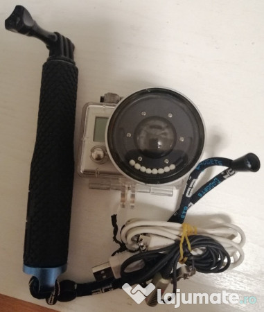 Cameră video model GoPro HD Hero 2 + 5 carduri micro SD 