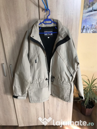 Jachetă Albă Calitate Superioară 