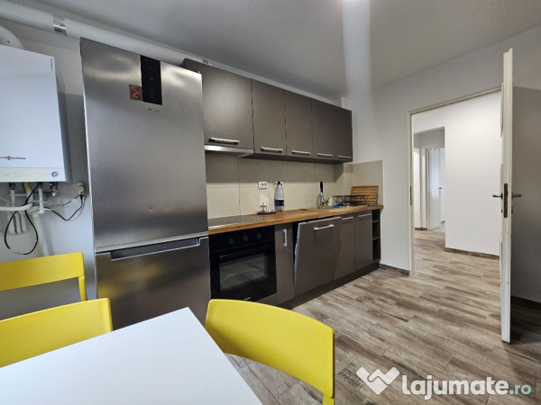 Apartament 4 camere etaj 1 semimobilat Calea Zarandului , vis-a-vis de 