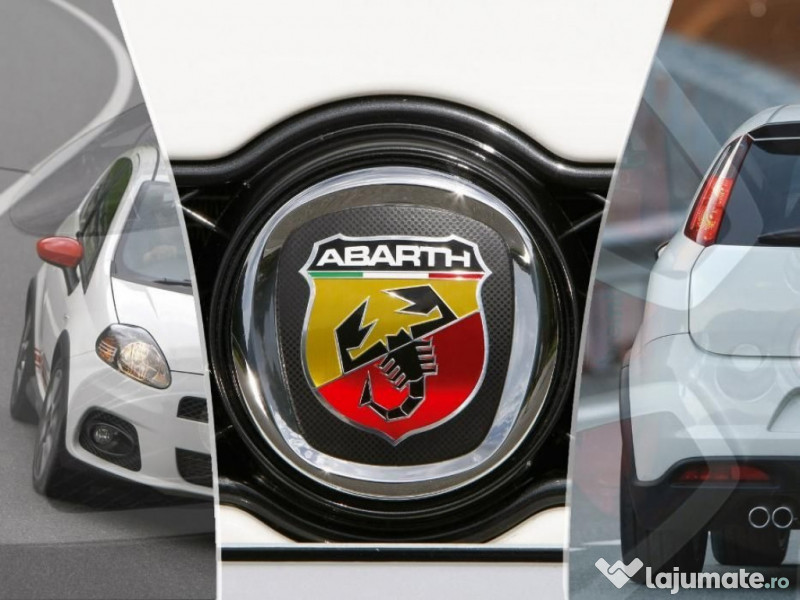 Emblema Logo 3D Abarth - Fiat Bravo Punto 500 