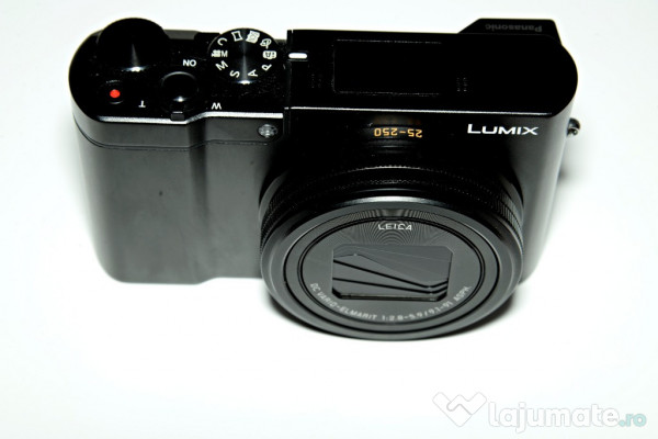 Panasonic Lumix DMC-TZ100 Aparat Foto Compact 20.1MP 4K Negru 