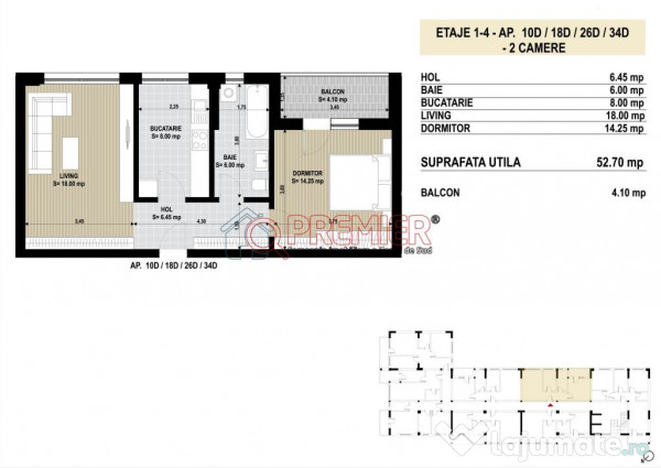 Metalurgiei - Grand Arena apartament 2 camere