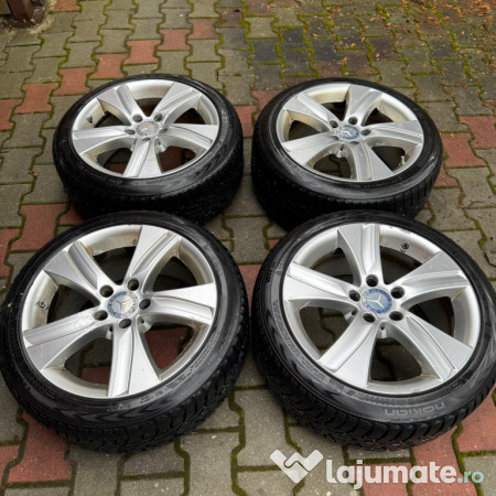 Jante 17 E Klasse w211si W212 cu anvelope iarna Nokian 