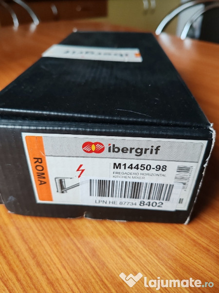 Baterie bucătărie IBERGRIF cu 3 căi - NOUĂ 